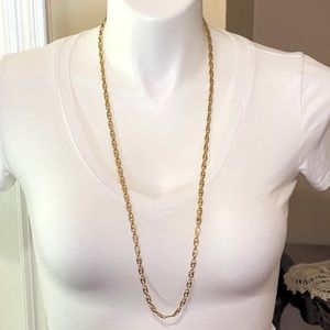 Nice MONET Anchor Link Necklace